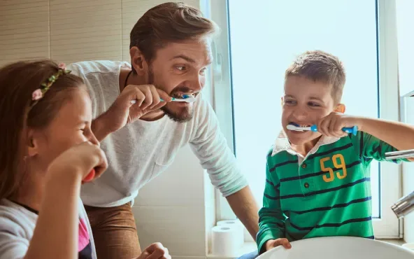 brosser dents enfant